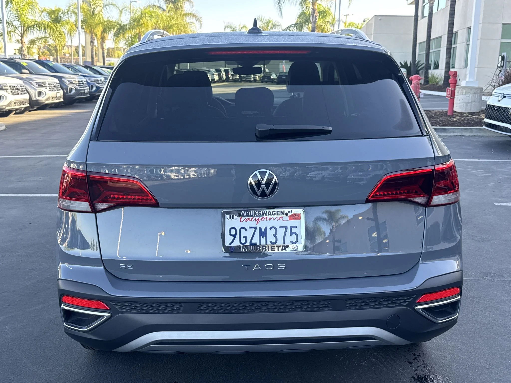 Used 2023 Pure Gray Volkswagen SE image 8
