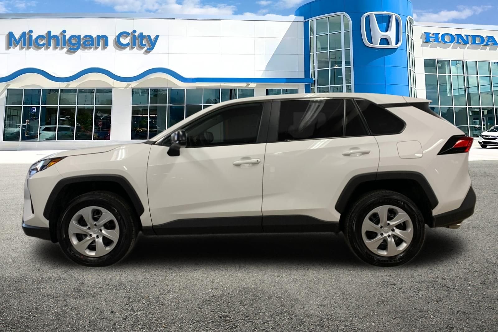Used 2025 White Toyota LE image 2