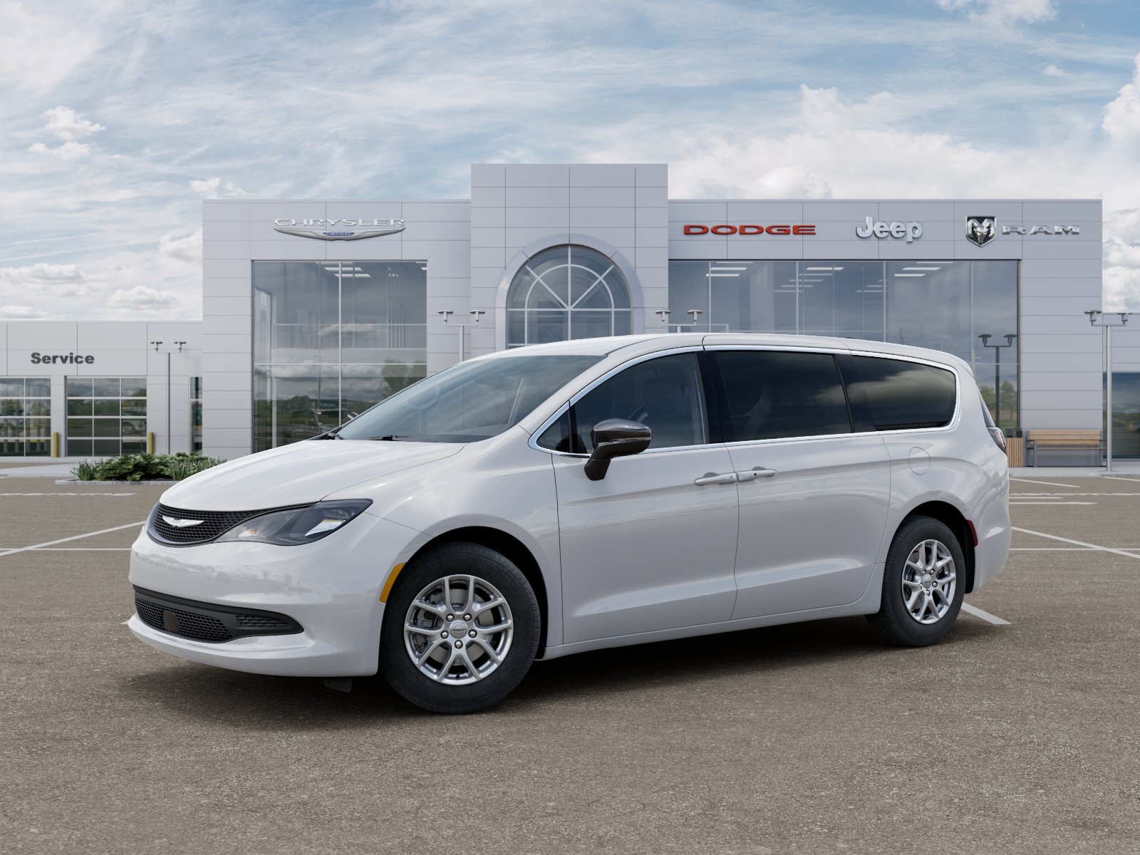 New 2026 Bright White Clear-Coat Exterior Paint Chrysler LX image 22