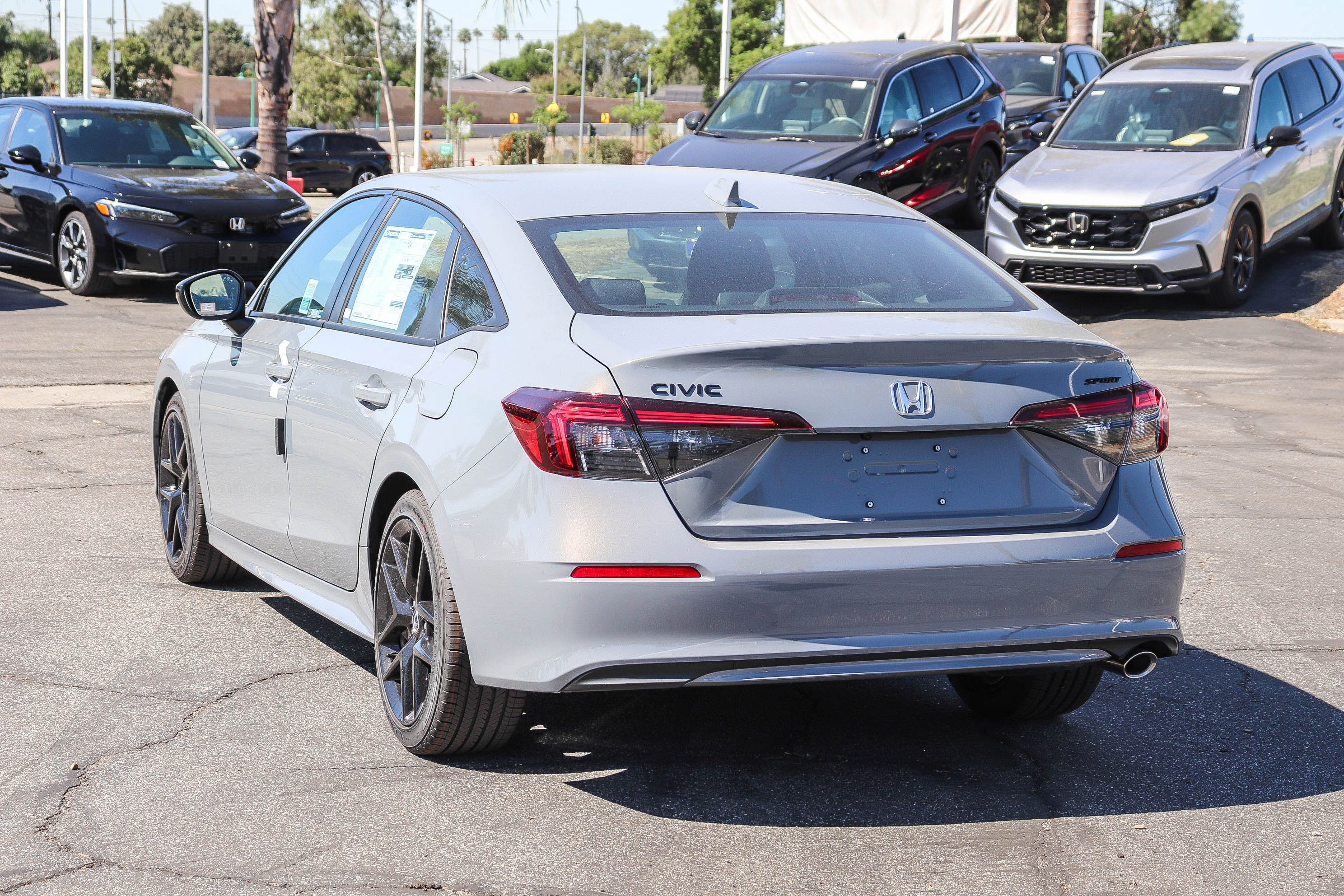 New 2026 Urban Gray Pearl Honda Sport CVT image 11