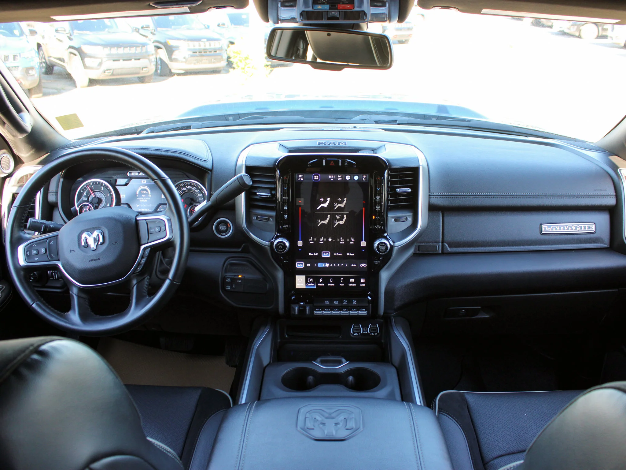 Certified Used 2024 Blue RAM Laramie* | Diesel | 5th Wheel & Gooseneck | Apple CarPlay | 3M PPF | Night Edition image 4