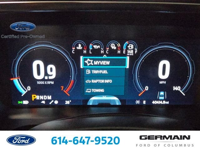 Certified Used 2022 Antimatter Blue Metallic Ford Raptor image 26