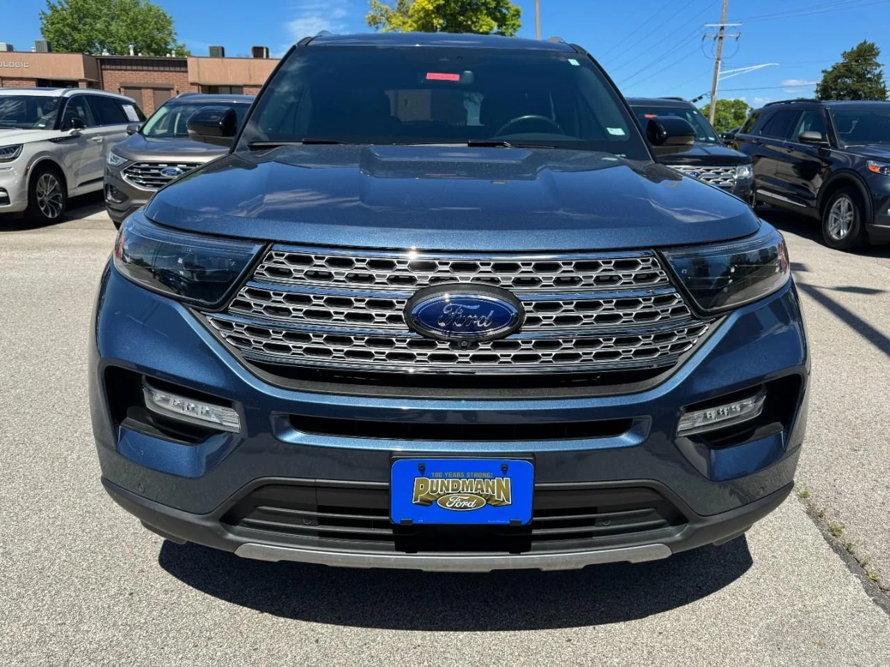 Certified Used 2020 Blue Metallic Ford Limited 4WD image 9