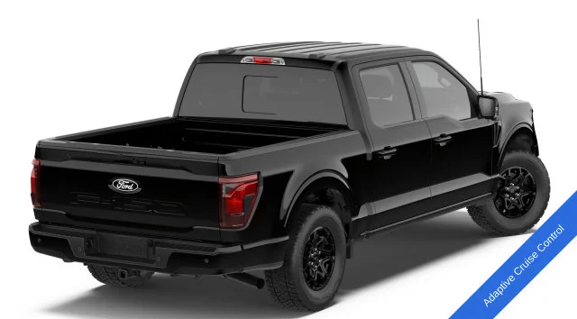 New 2026 Agate Black Metallic Ford XLT image 3
