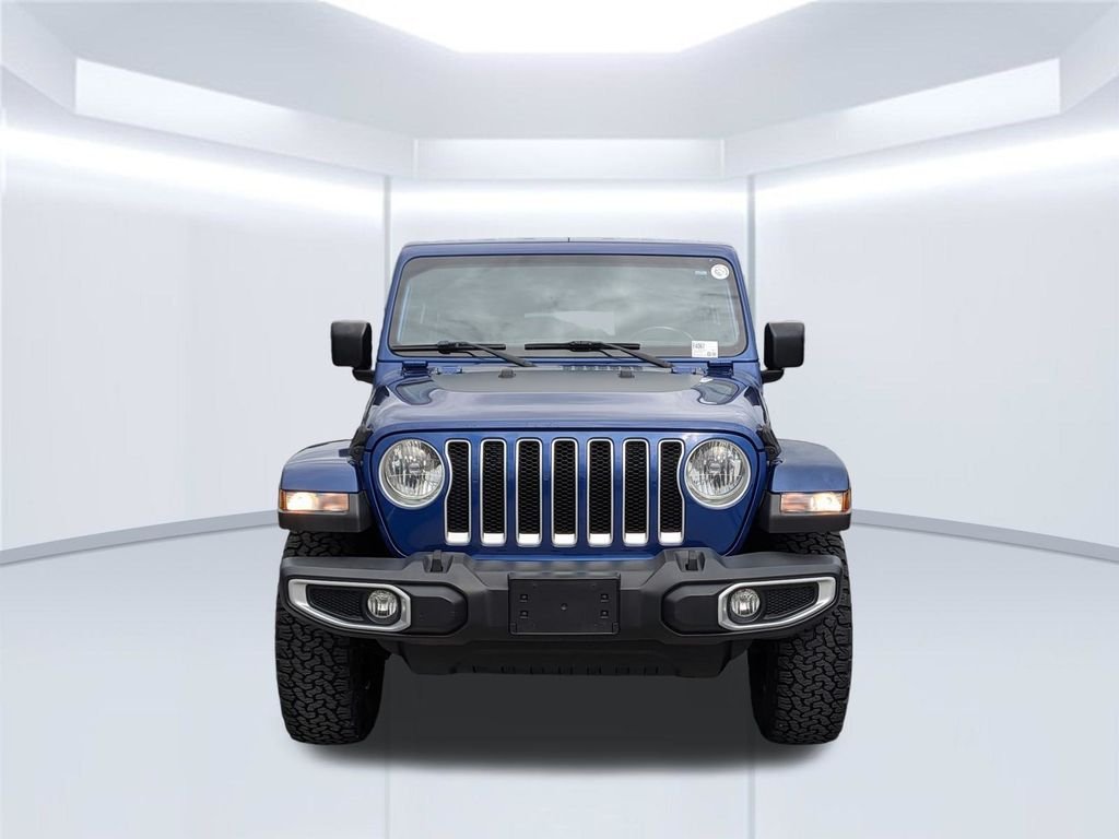Used 2019 Blue Jeep Unlimited Sahara image 10