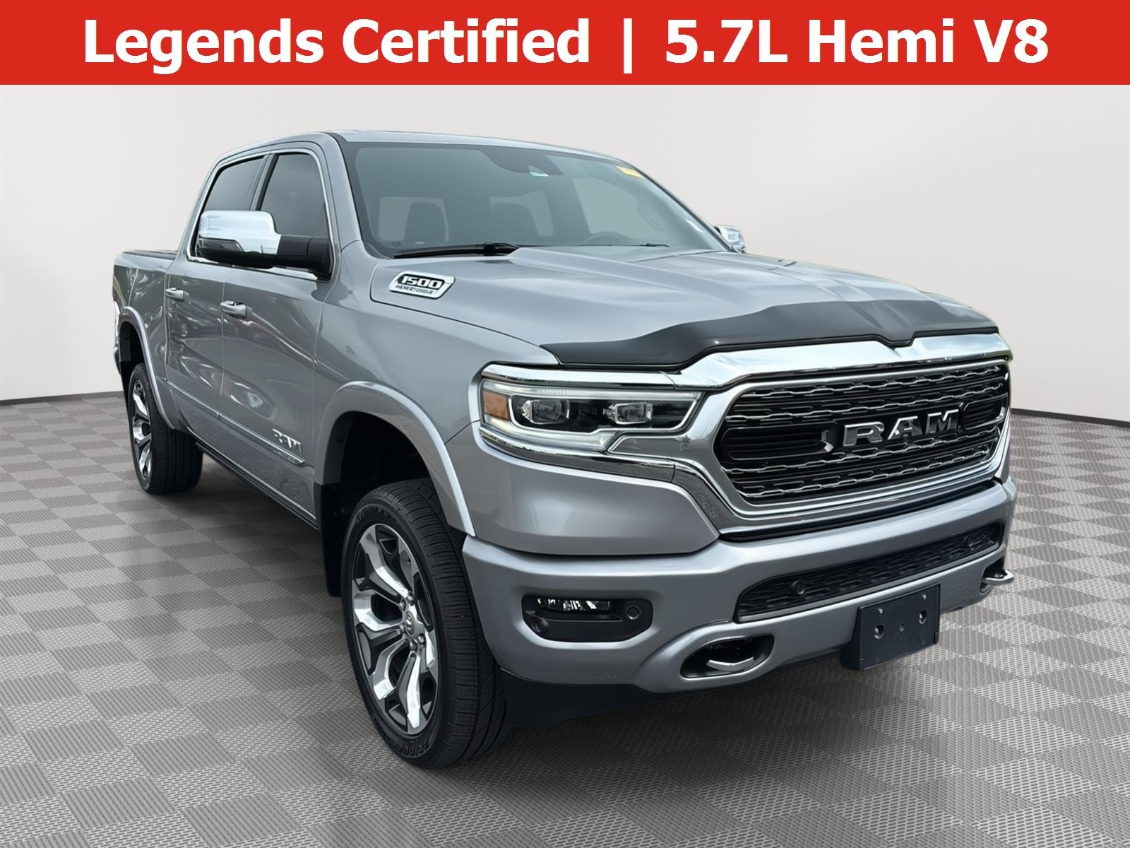 Used 2024 Billet Silver Metallic Clearcoat Ram Limited image 1
