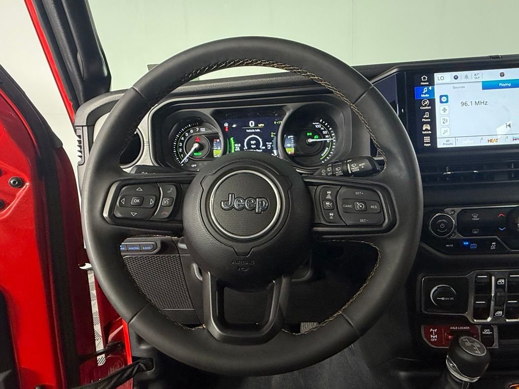 Certified Used 2024 Red Jeep Willys 4xe image 14