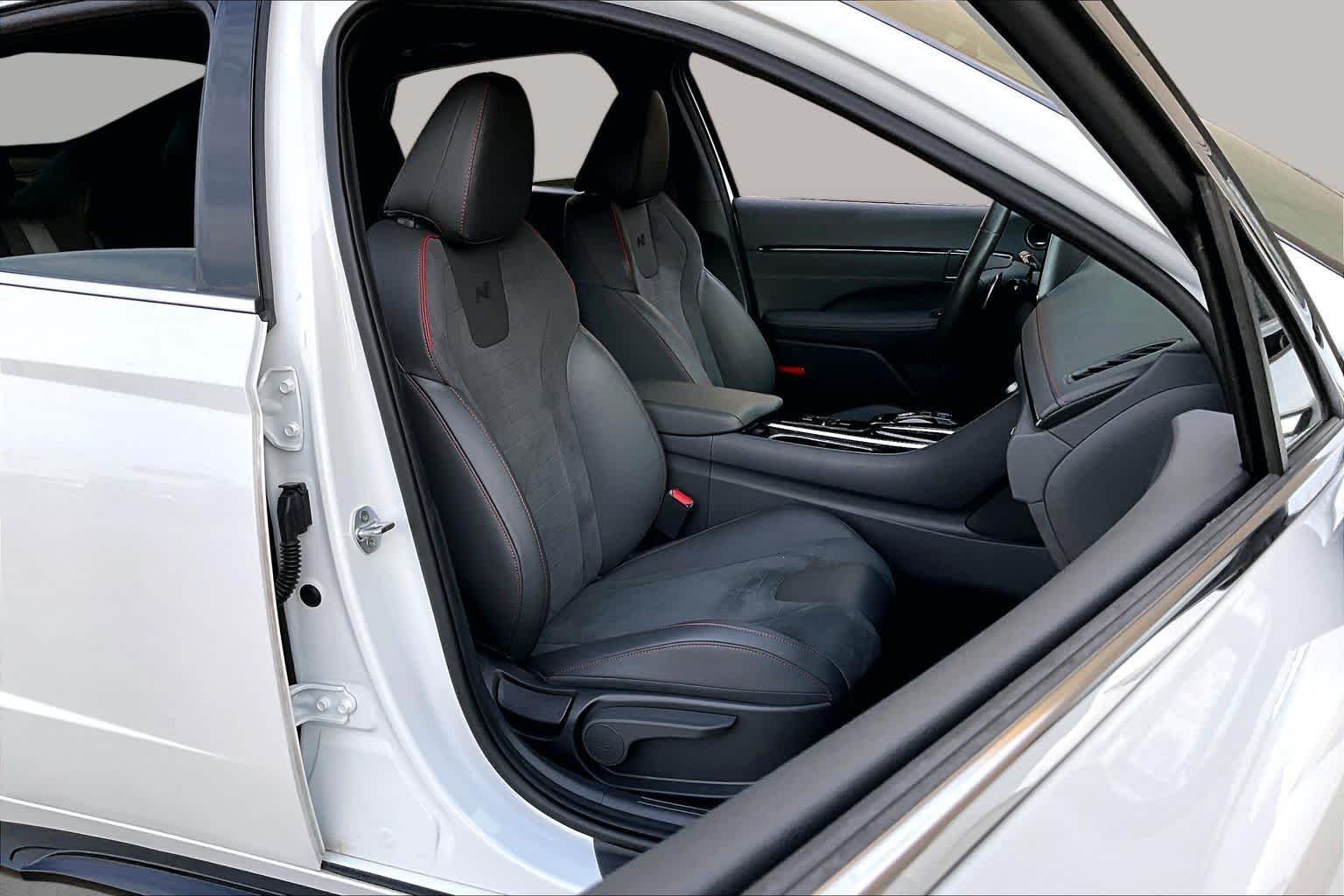 Used 2022 Quartz White Hyundai N Line Night Edition image 9