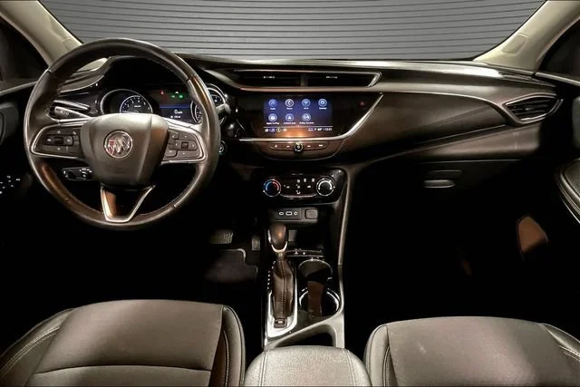 Used 2021 EBONY TWILIGHT METALLIC Buick Preferred image 7