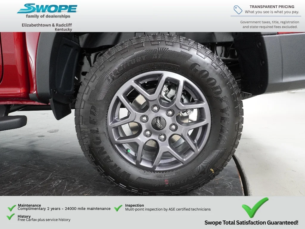 New 2026 Ruby Red Metallic Tinted Clearcoat Ford XLT image 28