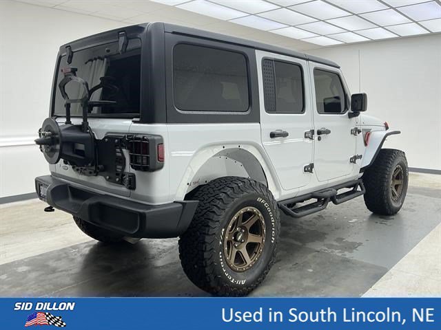 Used 2019 Bright White Clearcoat Jeep Sport Altitude image 4