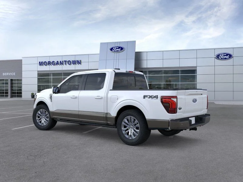 New 2026 Star White Metallic Tri-Coat Ford King Ranch image 4