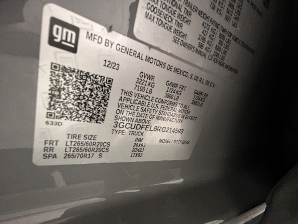 Used 2024 Gray Chevrolet LT Trail Boss image 20