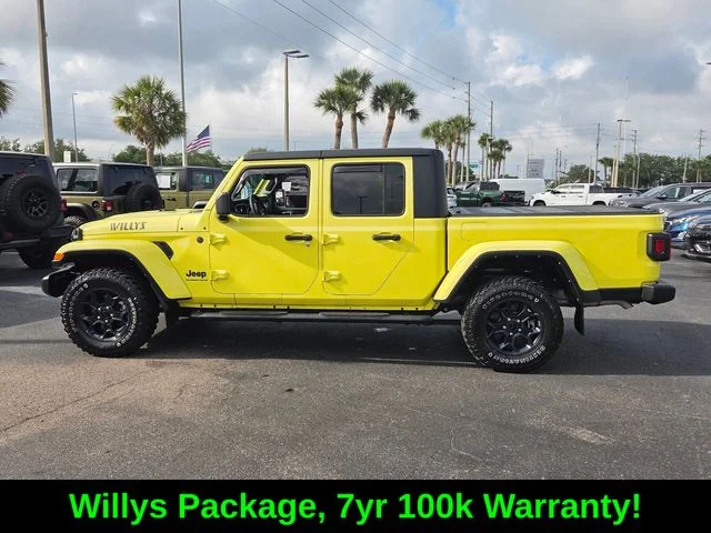 Certified Used 2023 Yellow Jeep Willys image 4