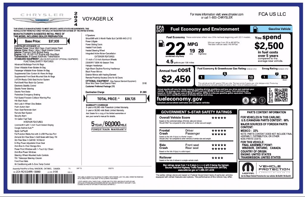 Used 2024 Silver Chrysler LX image 7