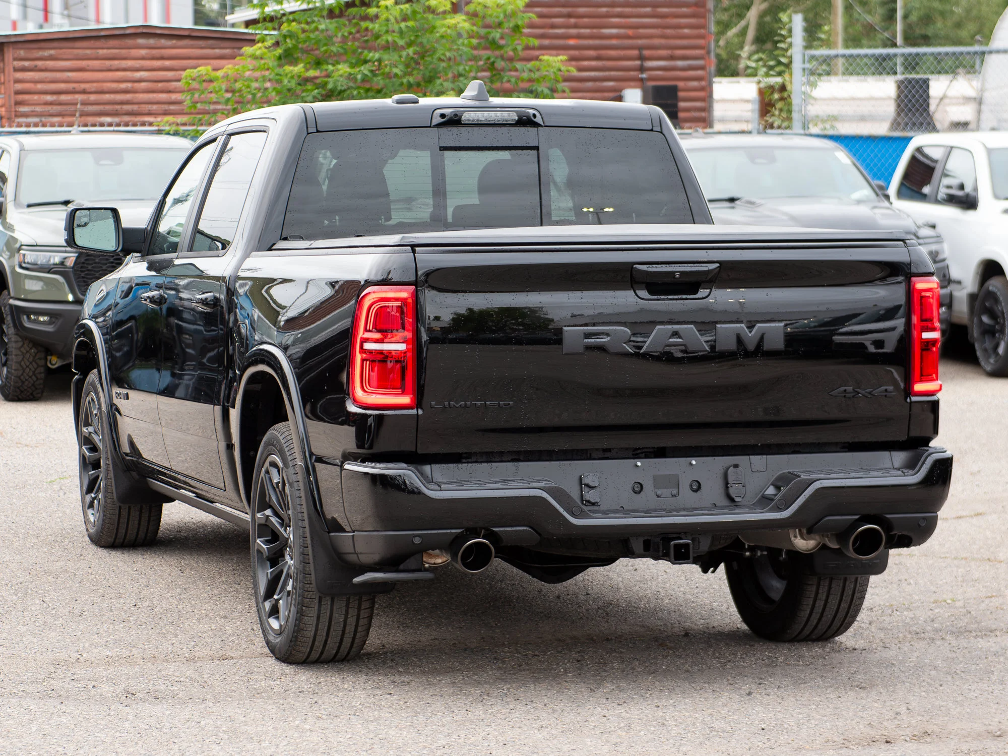 New 2026 Black RAM Limited Night* Crew Cab 4x4, 540 Horsepower, Massage Seats, Head-Up Display image 6