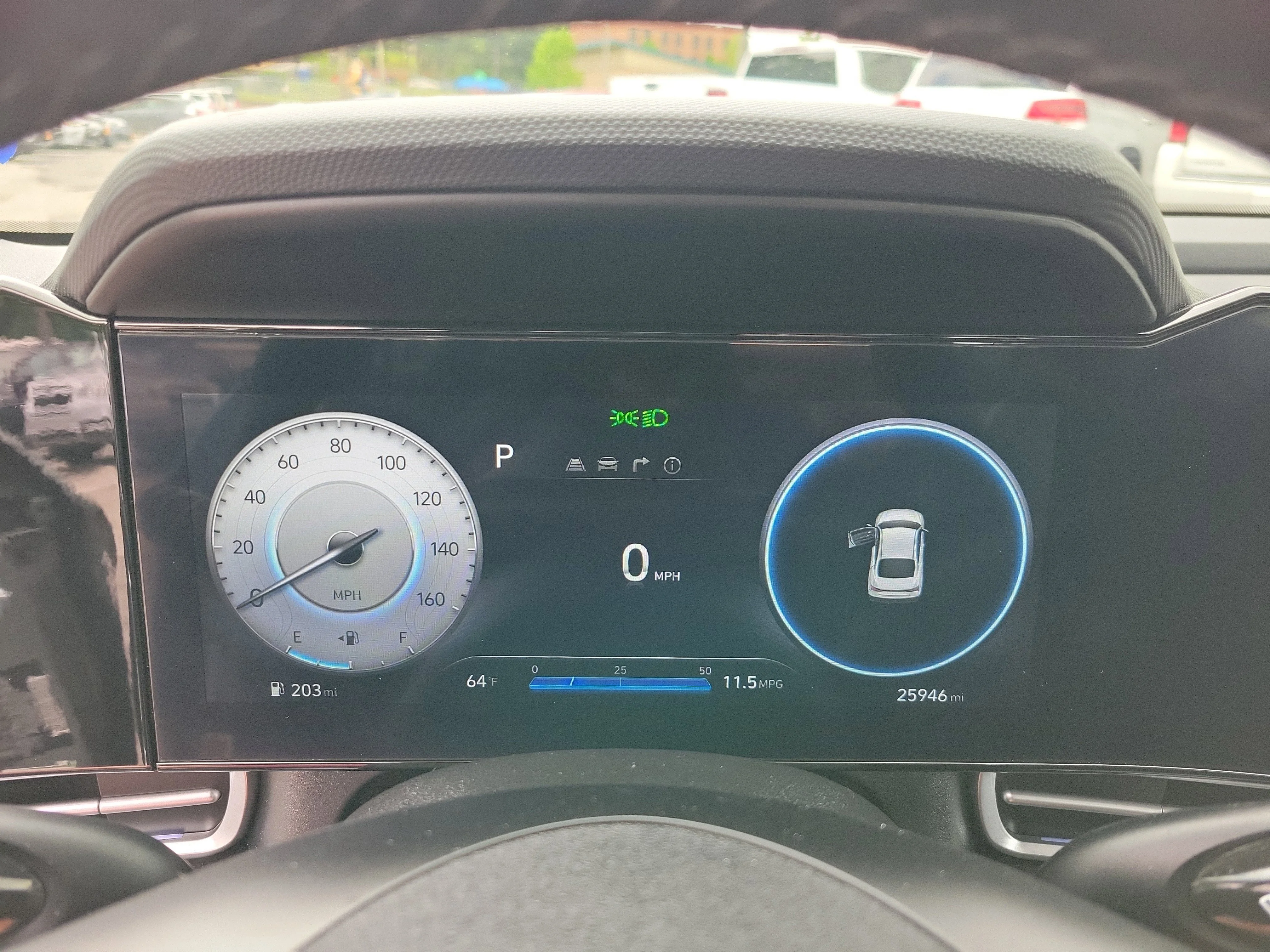 Used 2025 Amazon Gray Hyundai Limited image 21