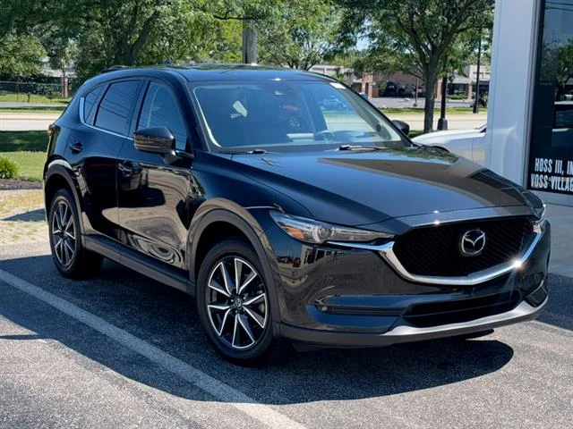 Used 2018 Jet Black Mica Mazda Grand Touring image 1