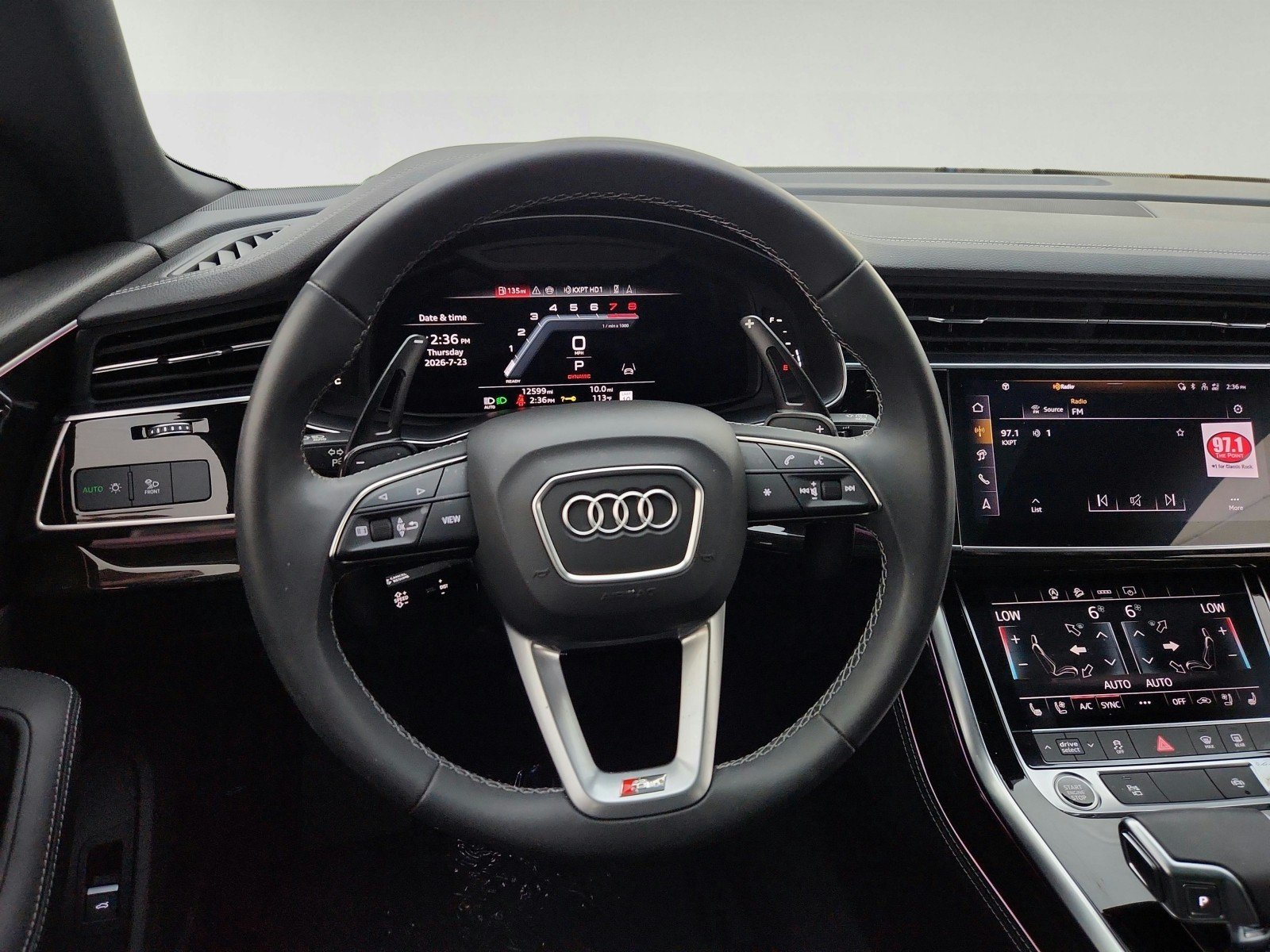 Used 2025 Waitomo Blue Metallic Audi Premium Plus image 14