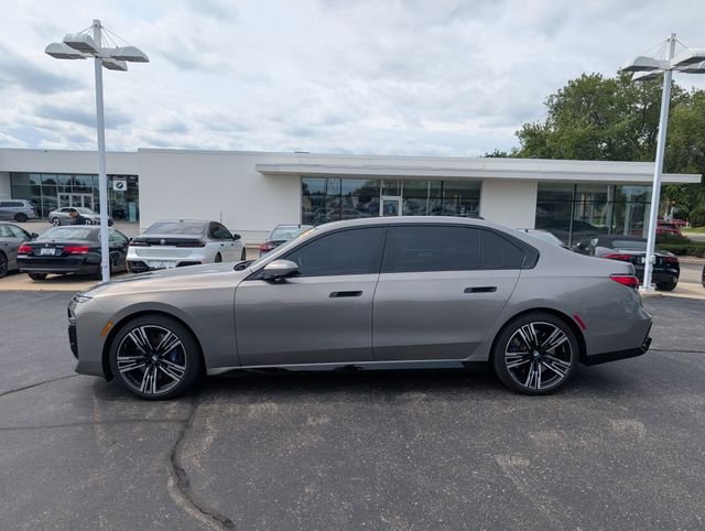 Certified Used 2023 Oxide Gray Metallic BMW 760i xDrive image 1