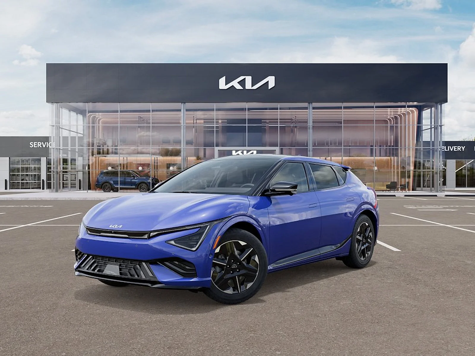 New 2026 Blue Kia GT-Line image 1