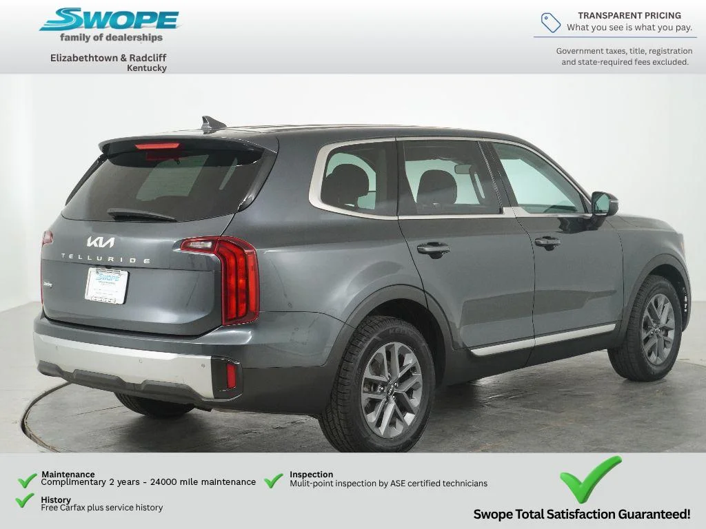 Used 2024 Gravity Gray Kia LX image 3