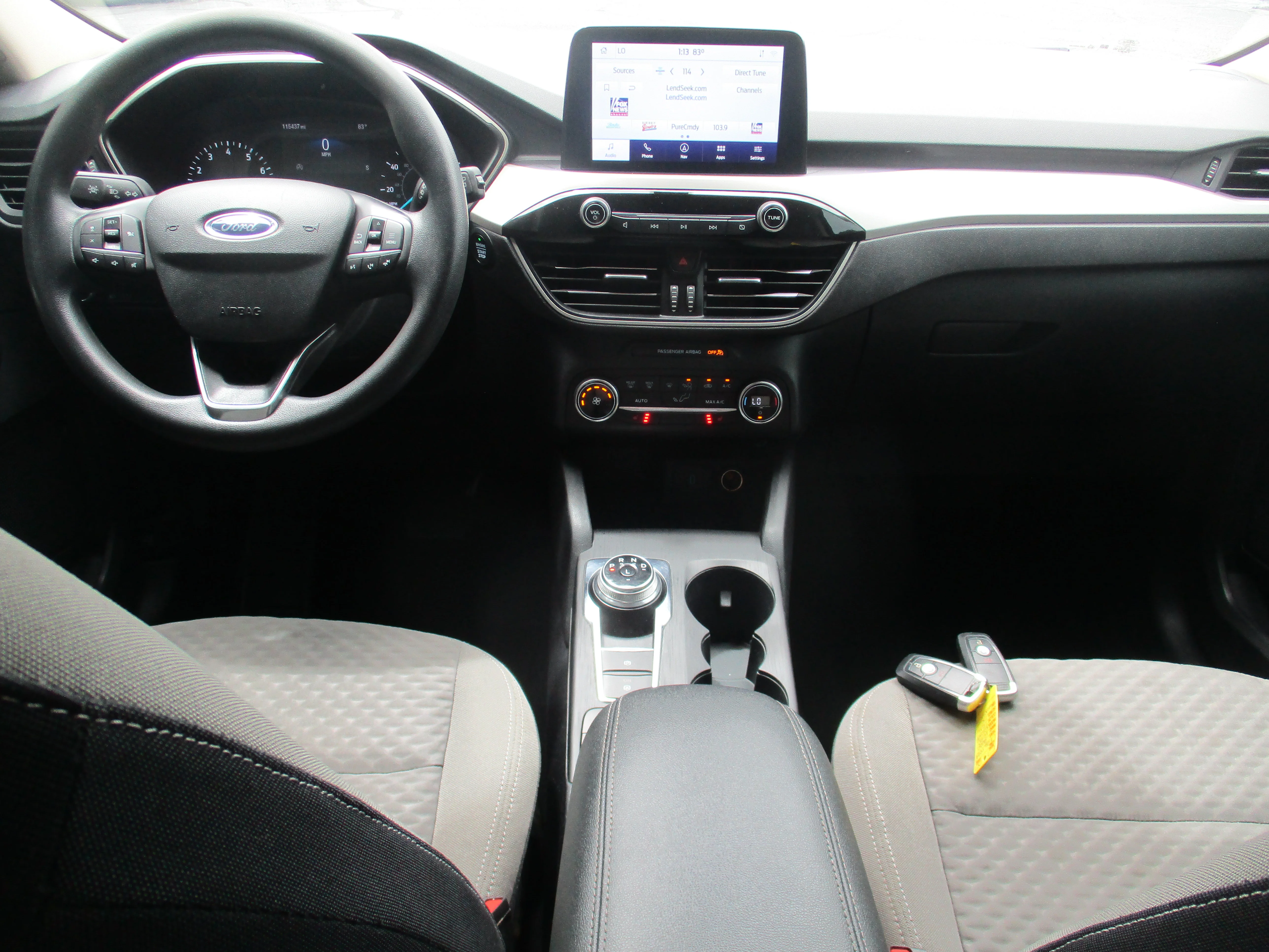 Used 2020 Dark Persian Green Metallic Ford SE image 6
