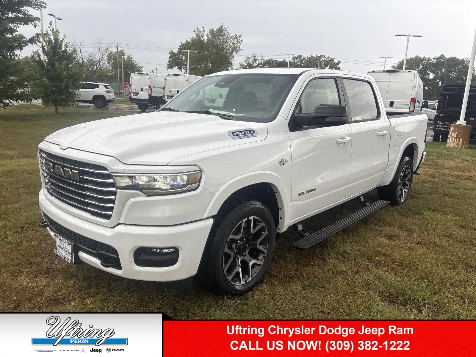 New 2026 Bright White Clearcoat Ram Laramie image 1