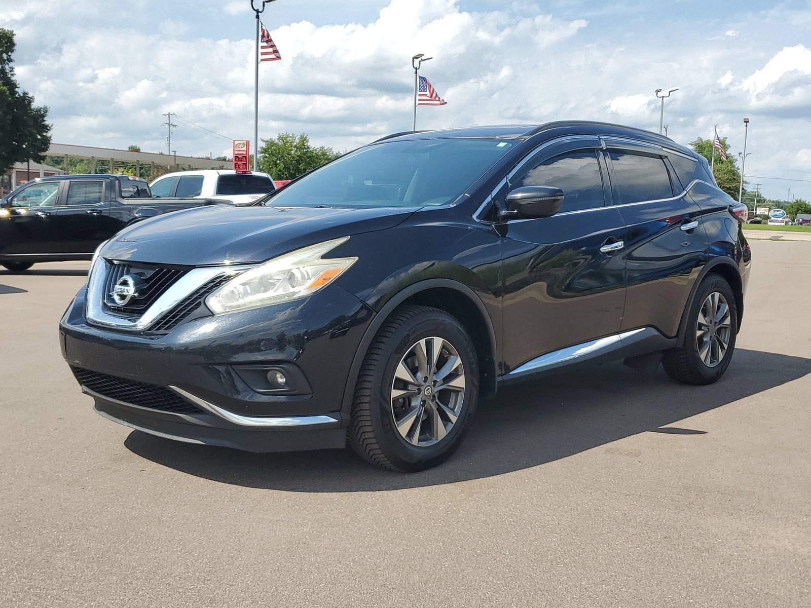 Used 2016 Nissan Murano Platinum with VIN 5N1AZ2MH9GN122810 for sale in Paw Paw, MI