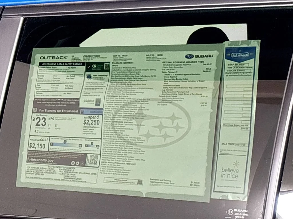New 2026 GEYSER BLUE Subaru Wilderness image 25