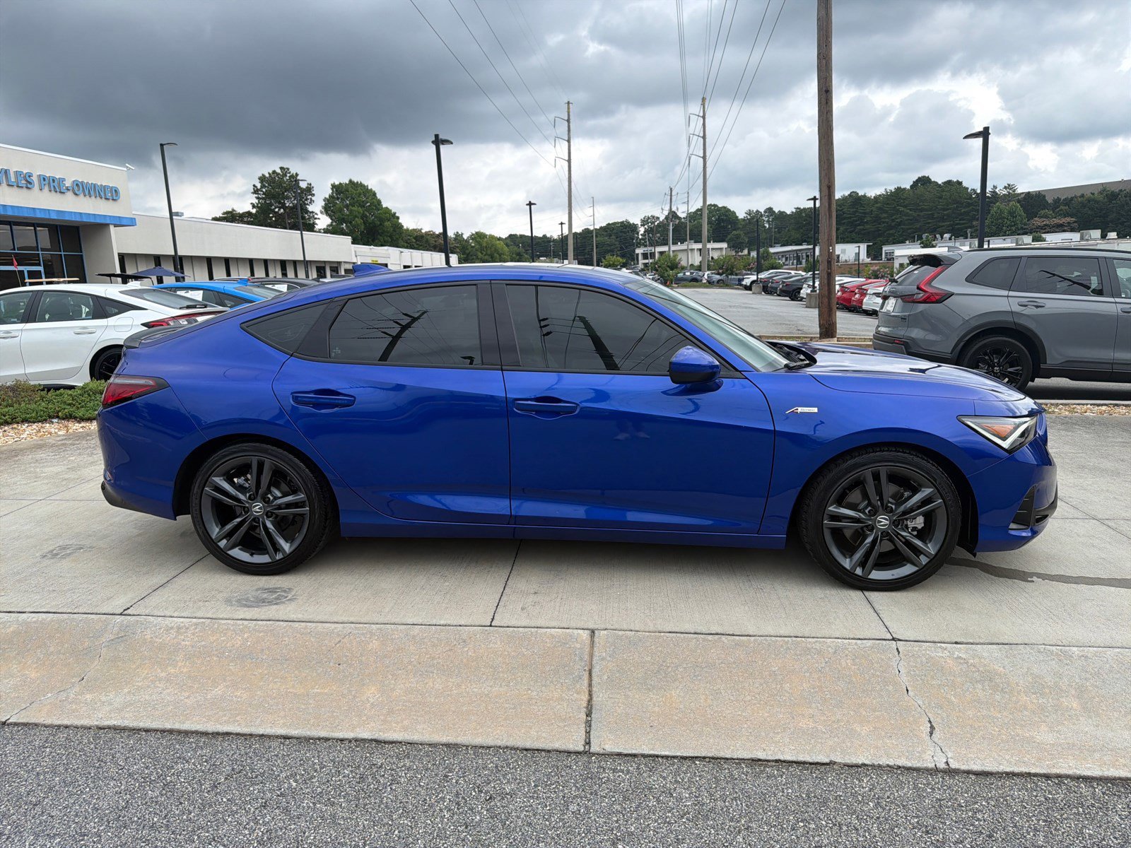 Used 2024 Apex Blue Pearl Acura with A-Spec Package image 10