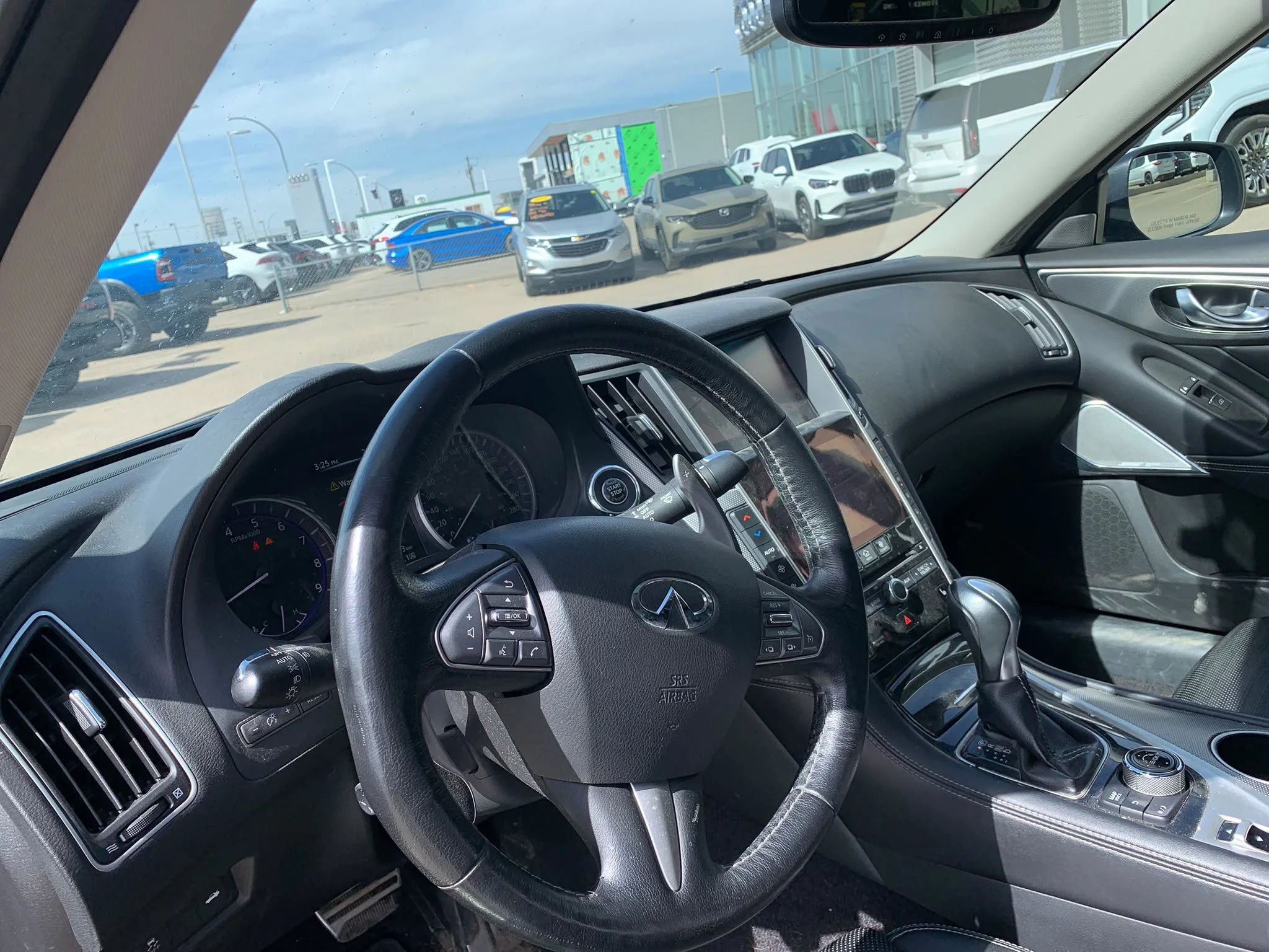 Certified Used 2017 Hagane Blue Metallic INFINITI 3.0T AWD*Hagane Blue | Remote Start | Nav | Htd Leather | Sunroof | BOSE Performance Series Audio image 7