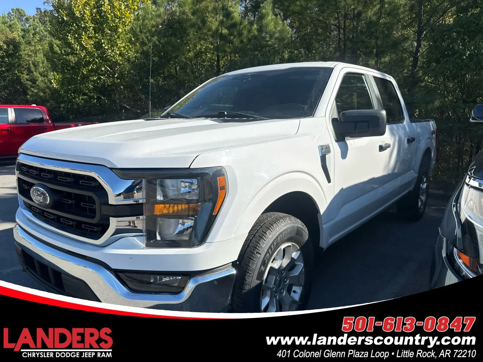 Used 2023 Oxford White Ford XLT image 1