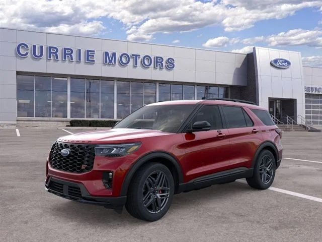 New 2026 Rapid Red Metallic Tinted Clearcoat Ford ST image 1