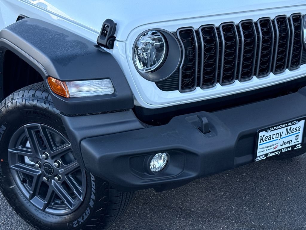 New 2026 Bright White Clearcoat Jeep Sport image 6