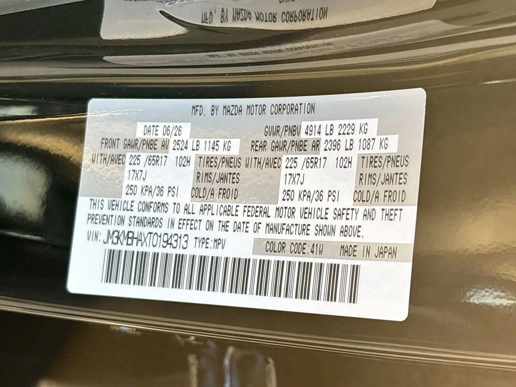 New 2026 Jet Black Mica Mazda 2.5 S Select AWD image 30