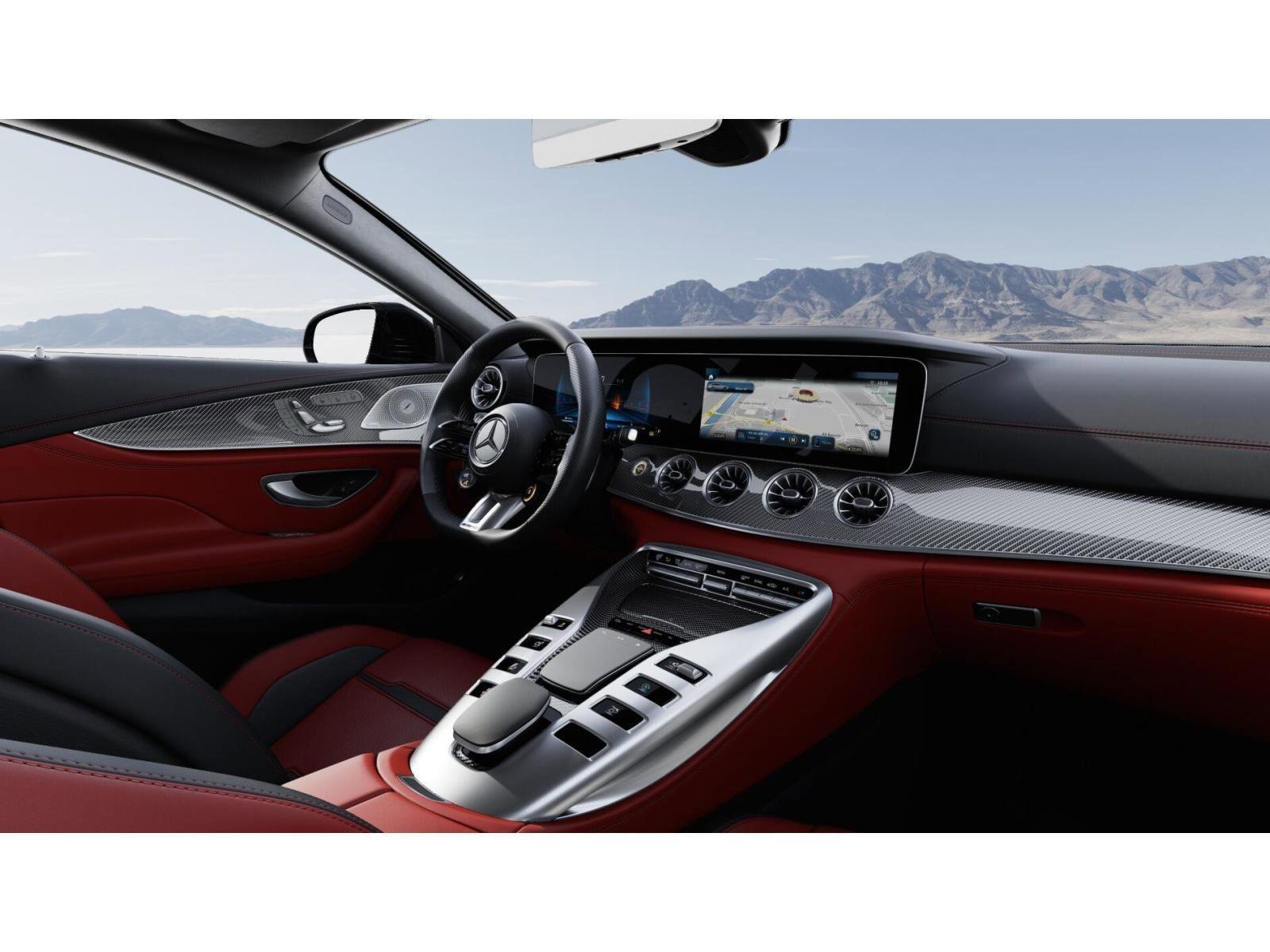 New 2026 Obsidian Black Metallic Mercedes-Benz AMG® GT 53 4-Door Coupe image 7