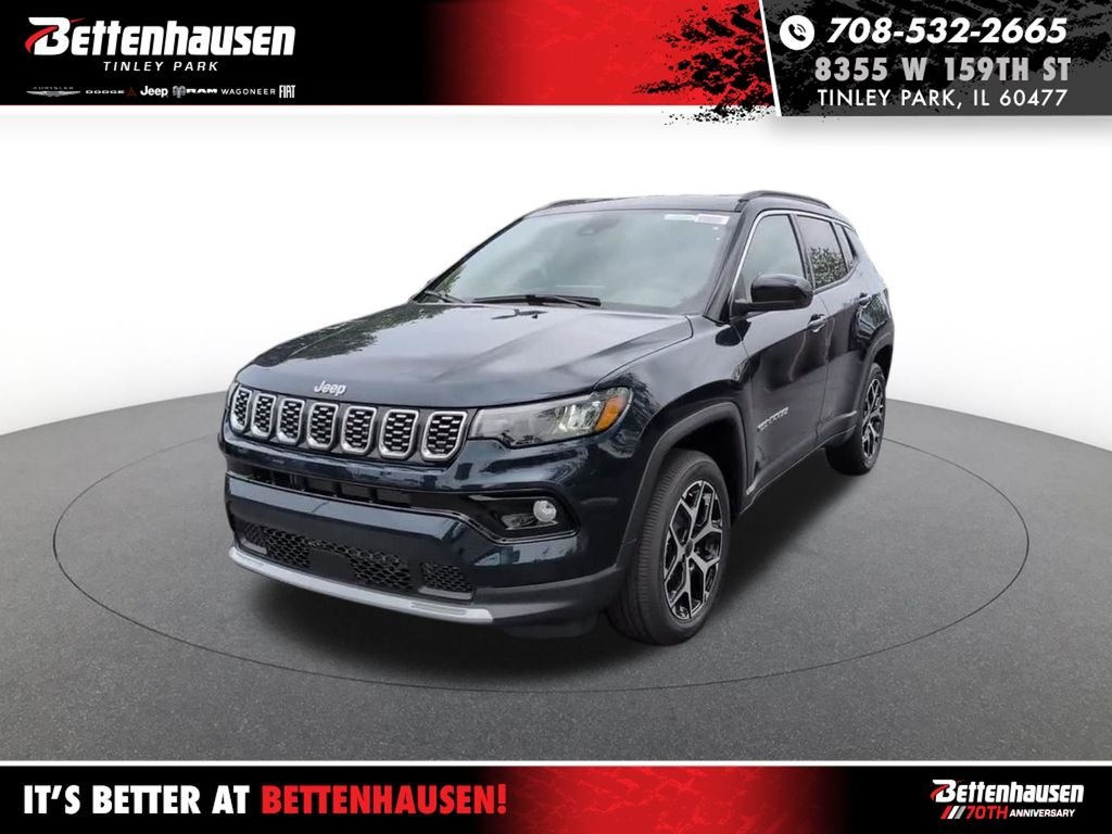 New 2026 Fathom Blue Pearl-Coat Exterior Paint Jeep Limited image 1