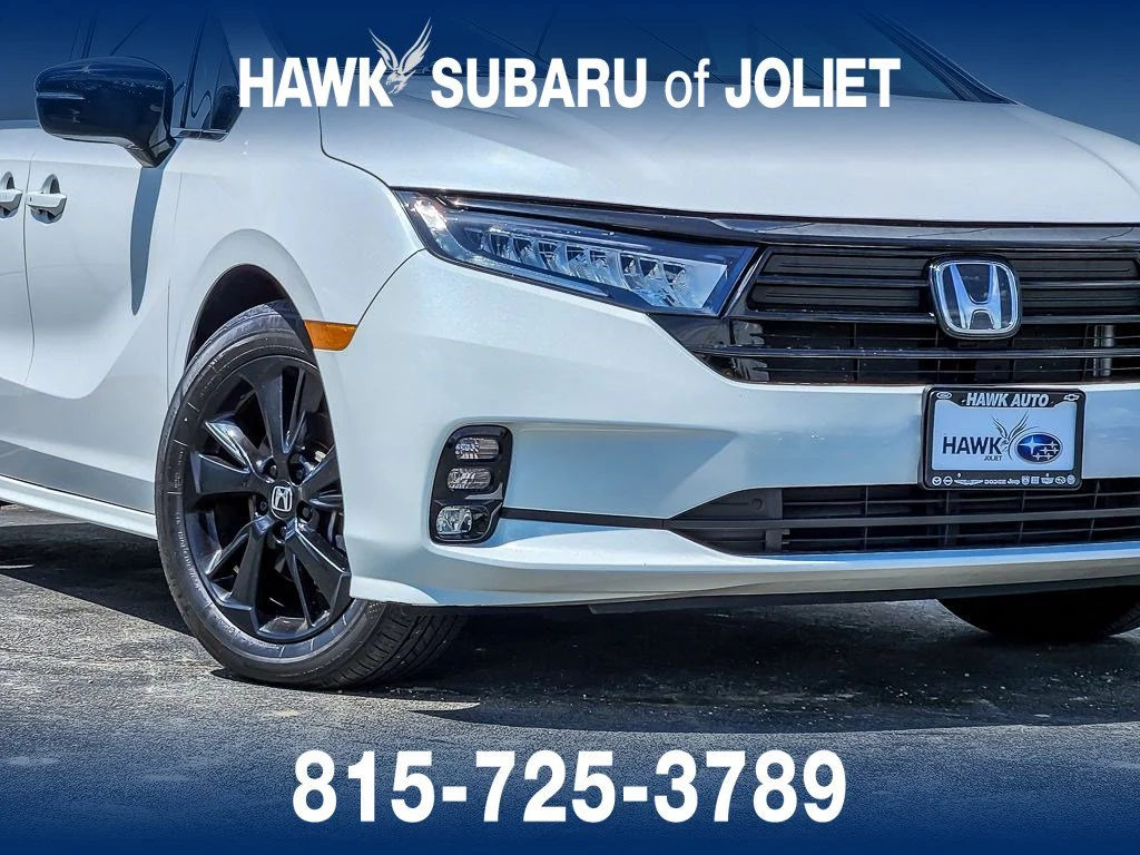 Used 2023 Platinum White Pearl Honda Sport image 2