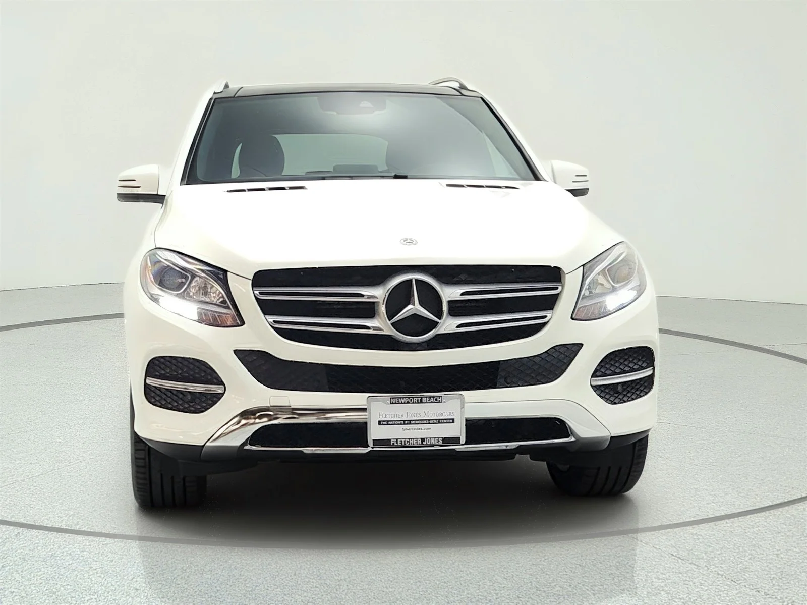 Used 2017 Polar White Mercedes-Benz GLE 350 SUV image 2
