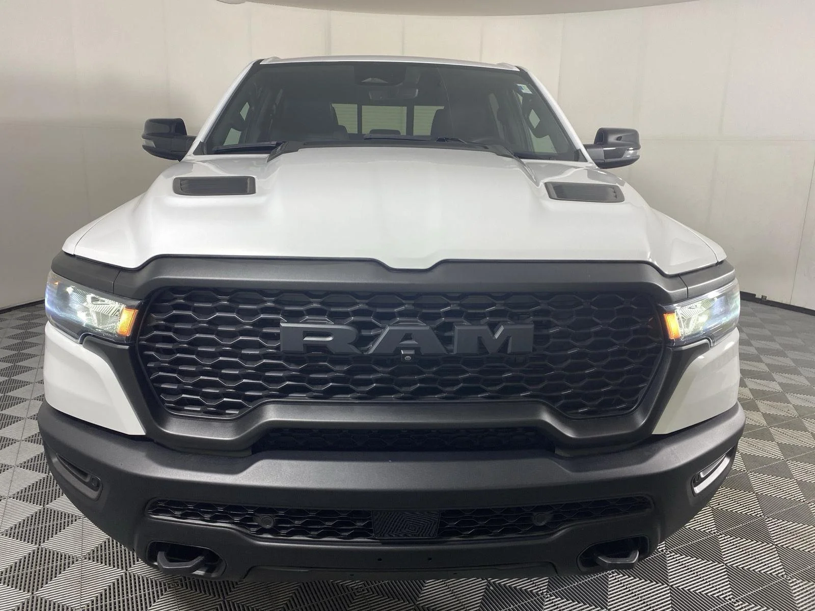 Used 2025 Bright White Clearcoat Ram Rebel image 9