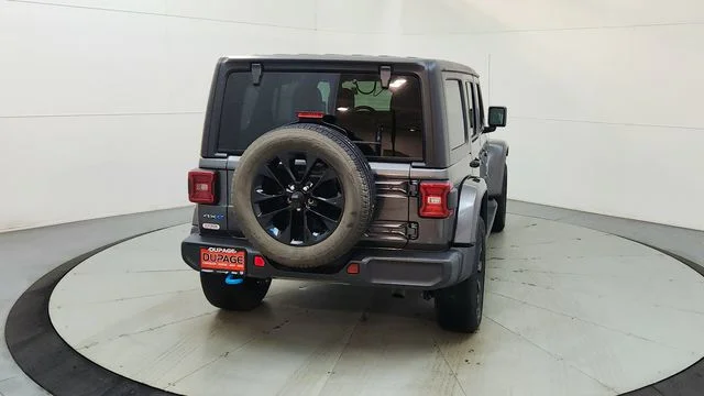 Used 2023 Gray Jeep Sahara 4xe image 10