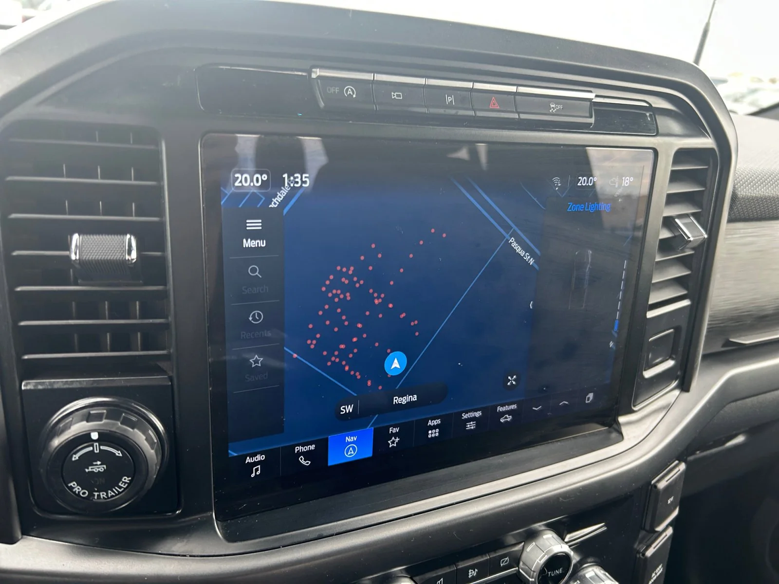 Used 2024 ANTIMATTER BLUE Ford XLT SuperCrew   EcoBoost™ image 23