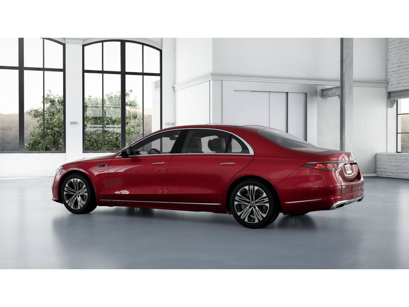 New 2027 MANUFAKTUR Patagonia Red Metallic Mercedes-Benz S 580 image 35