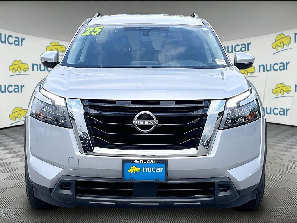 Used 2025 Brilliant Silver Metallic Nissan SV image 2