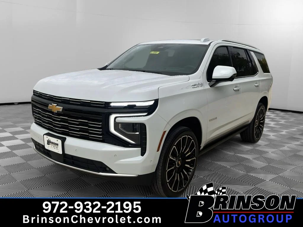 New 2026 Polar White Tricoat Chevrolet High Country image 1