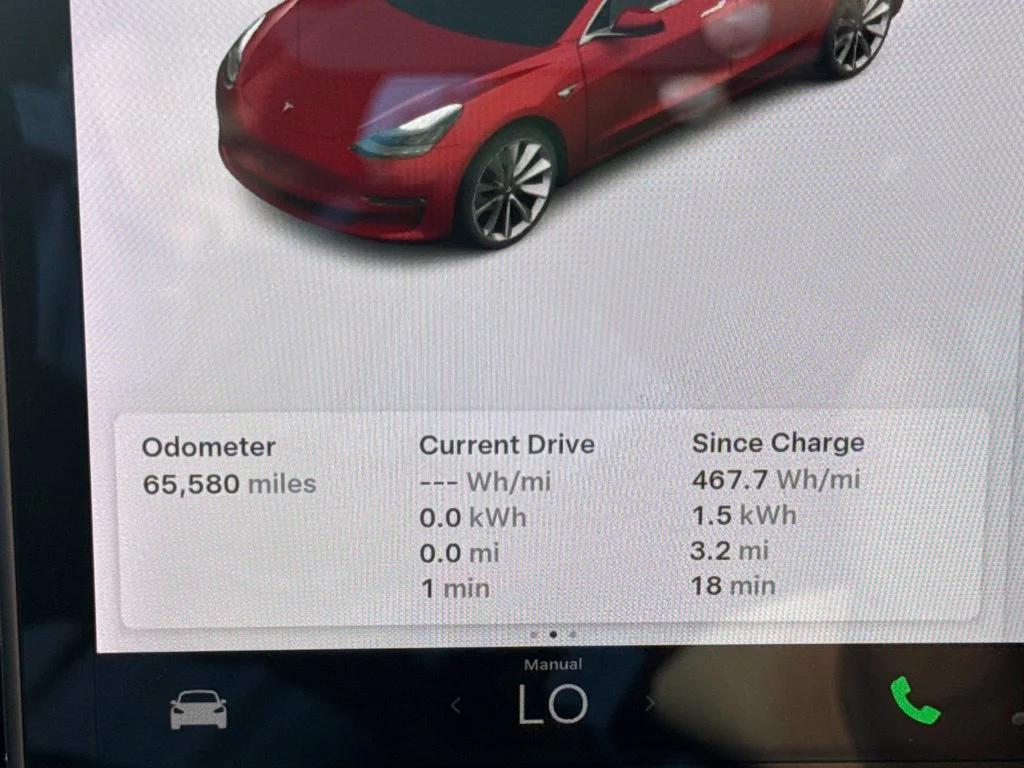 Used 2020 Red Tesla Performance image 32