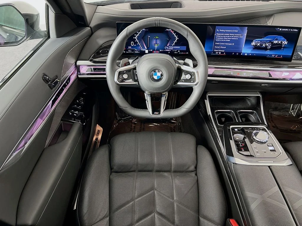 Used 2025 Carbon Black Metallic BMW 740i xDrive image 24