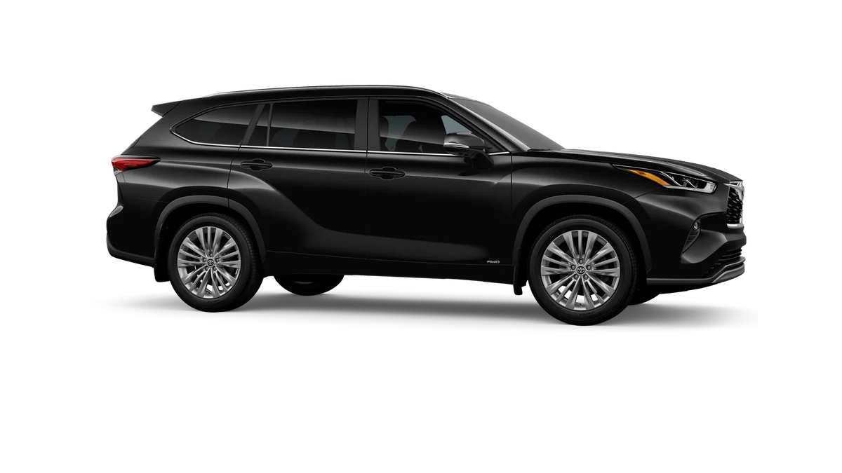 New 2026 Midnight Black Metallic Toyota Hybrid Platinum image 13