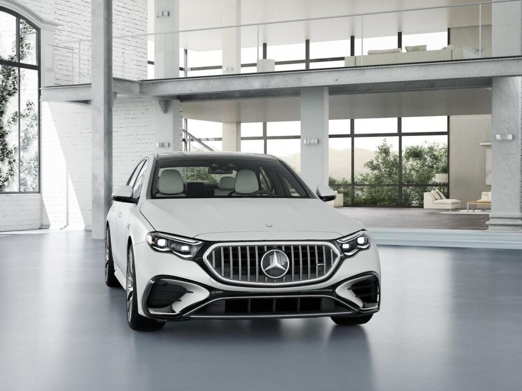 New 2027 MANUFAKTUR Moonlight White Magno Mercedes-Benz AMG® E 53 E 4MATIC+ Sedan image 8